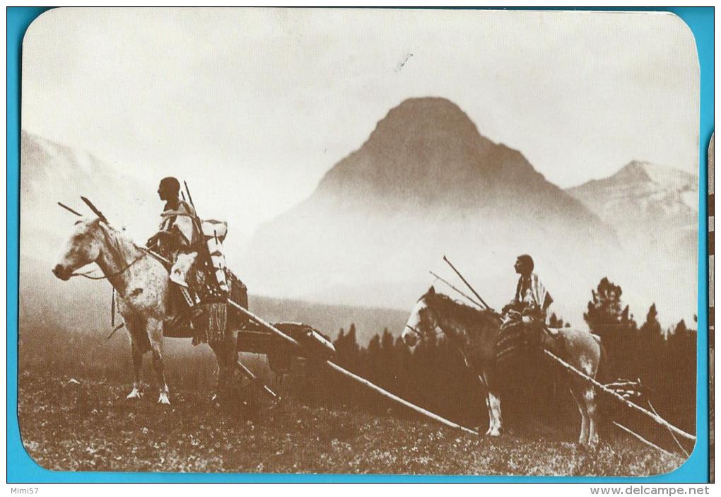 C.P.M. Indiens D' Amérique - Blackfoot Indians 1880 - Autres & Non Classés