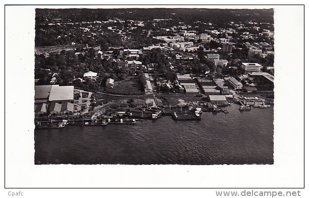 Congo Belge - Léopoldville - Vue Aérienne Du Port Et Centre Commercial - Kinshasa - Léopoldville