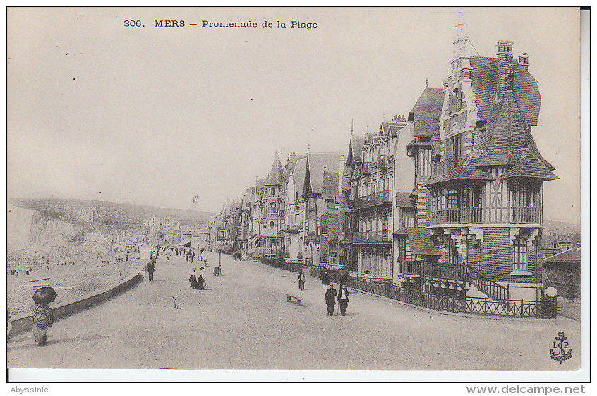 80 MERS - (animé) Promenade De La Plage Et Les Villas - D18 827 - Moislains