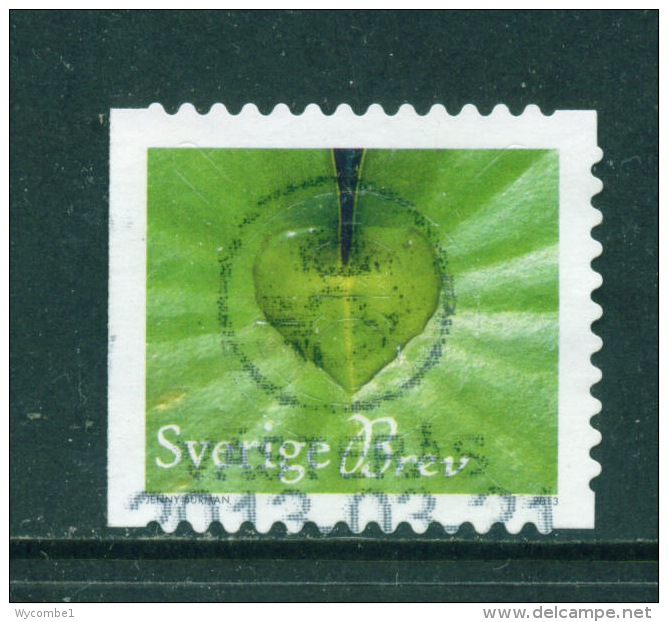 SWEDEN - 2013  Heart Of Nature  'Brev'  Used As Scan - Usados