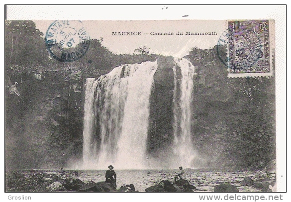 MAURICE CASCADE DU MAMMOUTH 1907 - Maurice