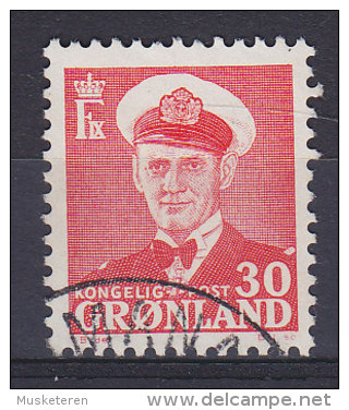Greenland 1959 Mi. 44     30 (Ø) König King Frederik IX. - Used Stamps