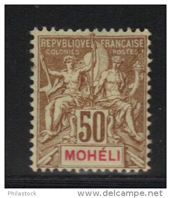 MOHELI N° 12 * - Unused Stamps