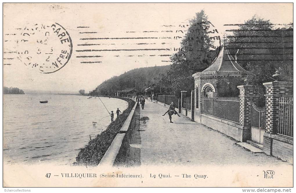 Villequier   76     Les Quais - Villequier