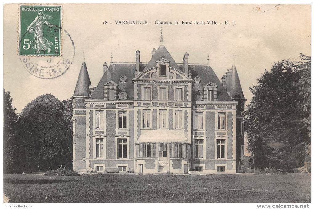 Varneville   76     Château Du Fond De La Ville - Otros & Sin Clasificación