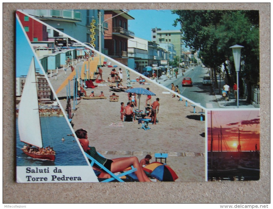 Rn1265)  Saluti Da  Torre Pedrera - Rimini