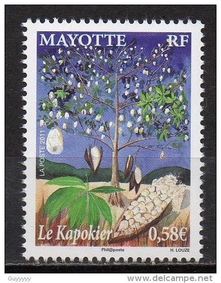 Mayotte - 2011 - Le Kapokier - Yvert N° 253 ** - Ungebraucht