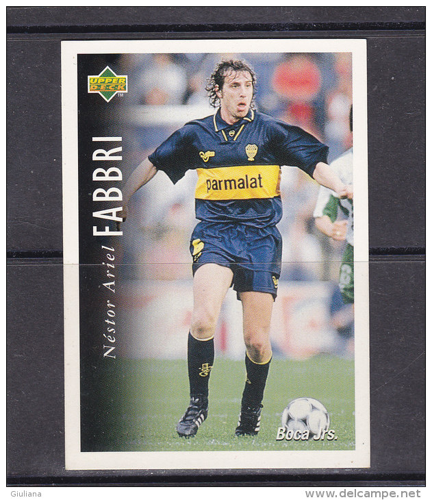 Cards  Nestor Ariel FABBRI  Difensore Boca Jrs (Argentina) - Trading Cards