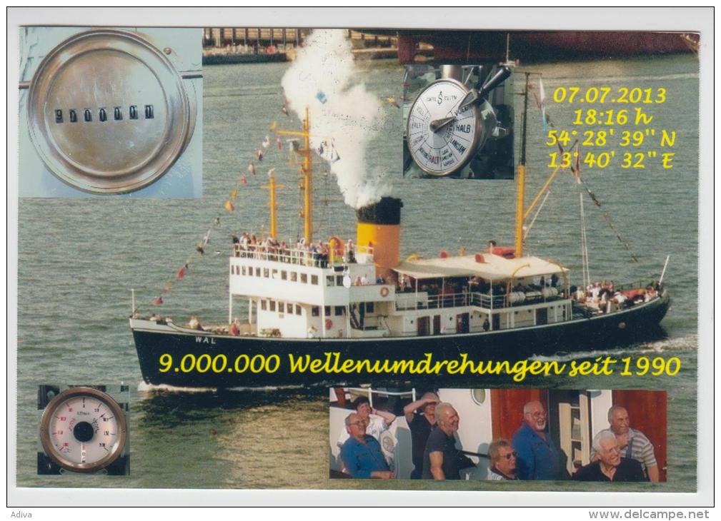 Germany  Ship Post 2013 - Cartes Postales - Oblitérées