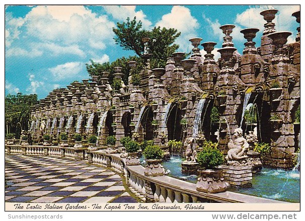 Florida Clearwater The Exotic Italian Gardens The Kapok Tree Inn North Haines Road - Clearwater