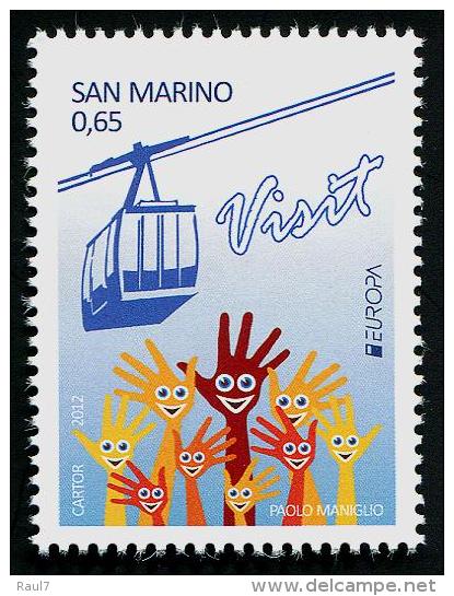 San Marino 2012 - Vistez San Marin, Europa 2012 - 1val Neuf // Mnh - Neufs