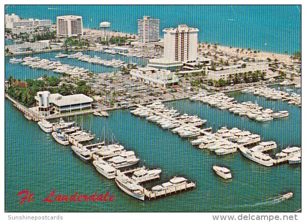 Florida Fort Lauderdale The Venice Of America Famous For The Finest Beaches And Year Round Popular Resort Activities - Fort Lauderdale