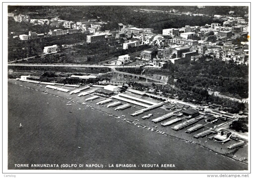 Torre Annunziata. Golfo Di Napoli. La Spiaggia. Veduta Aerea - Torre Annunziata