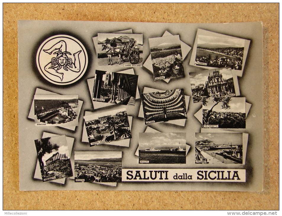 Pa1094)  Saluti Dalla Sicilia - Palermo