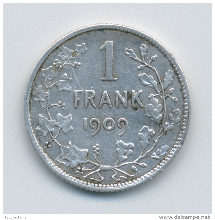 Belgique 1 Franc 1909 - 1 Frank