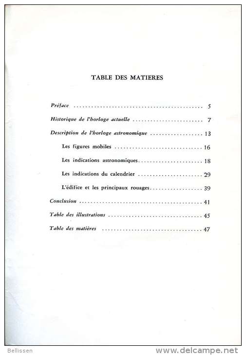 L'Horloge Astronomique De La Cathédrale De Strasbourg, Par Théodore UNGERER, Sté D'Edition De La Basse-Alsace, 1960 - Alsace