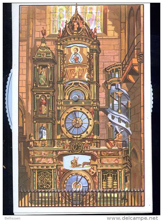 L'Horloge Astronomique De La Cathédrale De Strasbourg, Par Théodore UNGERER, Sté D'Edition De La Basse-Alsace, 1960 - Alsace