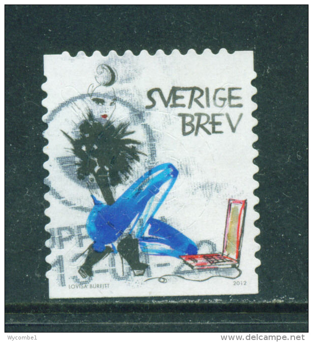 SWEDEN - 2012  Writing A Letter  'Brev'  Used As Scan - Used Stamps