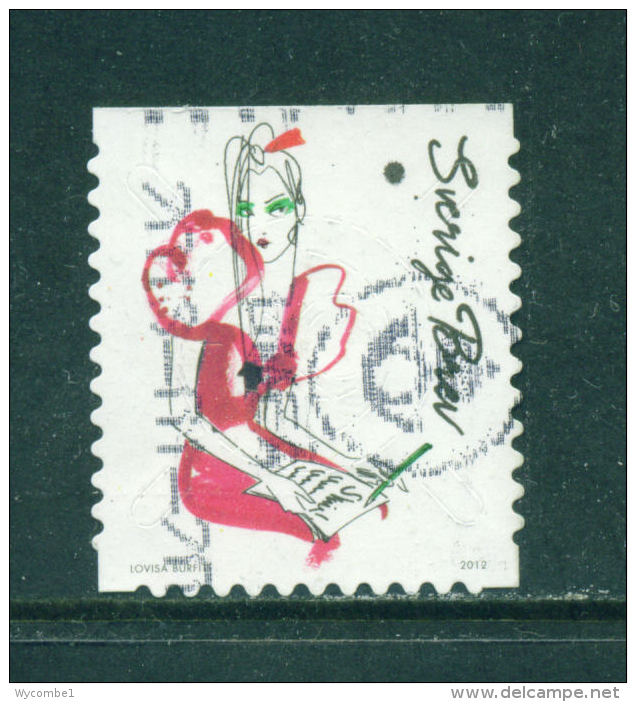 SWEDEN - 2012  Writing A Letter  'Brev'  Used As Scan - Used Stamps