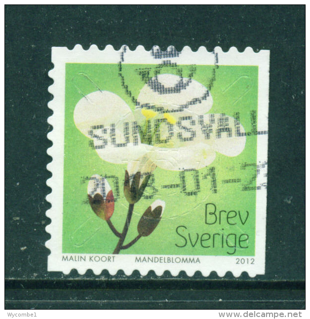 SWEDEN - 2012  Flowers  'Brev'  Used As Scan - Usados