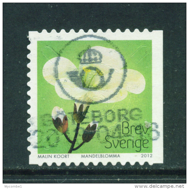 SWEDEN - 2012  Flowers  'Brev'  Used As Scan - Usados