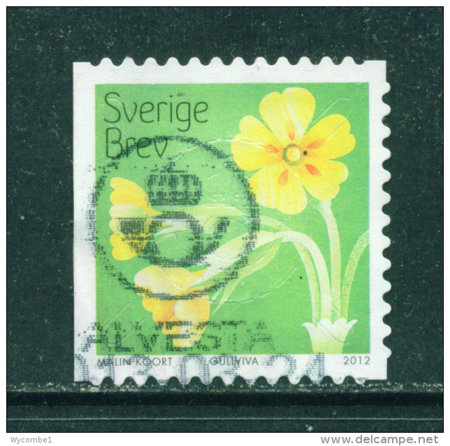 SWEDEN - 2012  Flowers  'Brev'  Used As Scan - Used Stamps