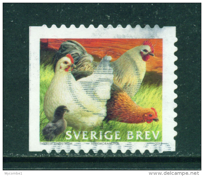 SWEDEN - 2012  Chickens  'Brev'  Used As Scan - Gebruikt