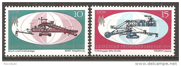 DDR 1971 // Michel 1653/1654 ** (1993) - Neufs