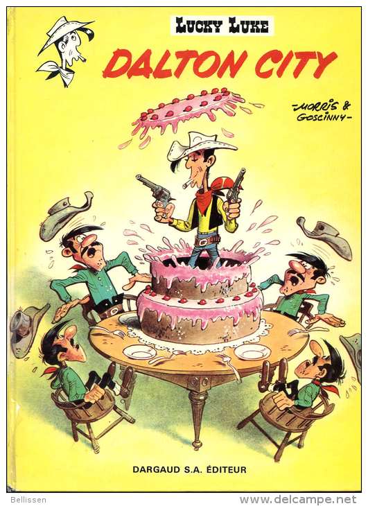 LUCKY LUKE : Dalton City, Par GOSCINNY Et MORRIS, Ed. Dargaud, DL : 1er Timestre 1969, EO - Lucky Luke