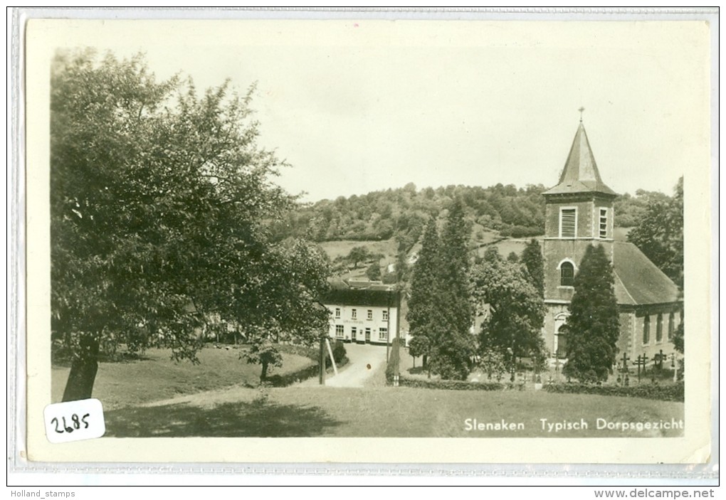 SLENAKEN  * LIMBURG * ANSICHTKAART * CPA * GELOPEN IN 1955 NAAR ZEIST  (2685) - Slenaken