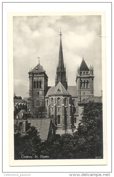 Cp, Suisse, Genève, Saint-Pierre - Genève