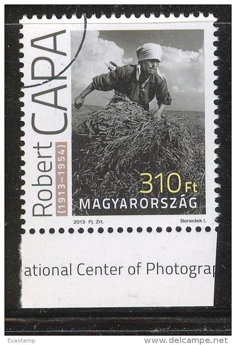 HUNGARY-2013. SPECIMEN - Robert Capa Was Born 100 Years Ago - Ensayos & Reimpresiones