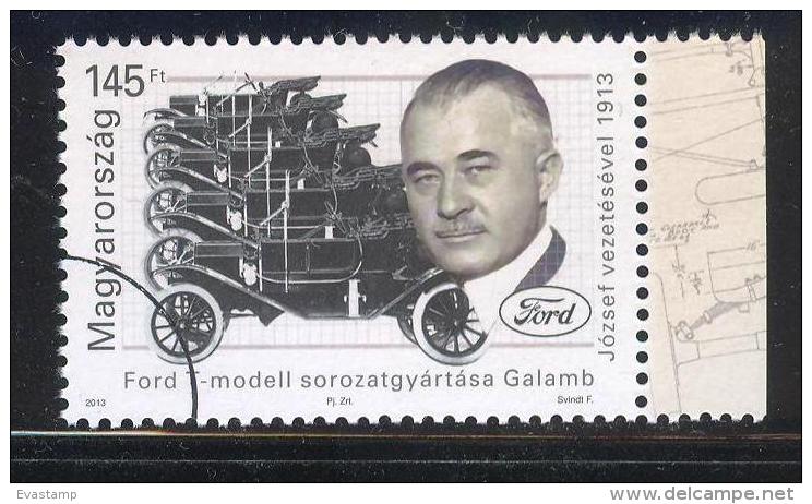 HUNGARY-2013.SPECIMEN - Galamb And Ford T Model (Car) Mi:5597. - Proofs & Reprints