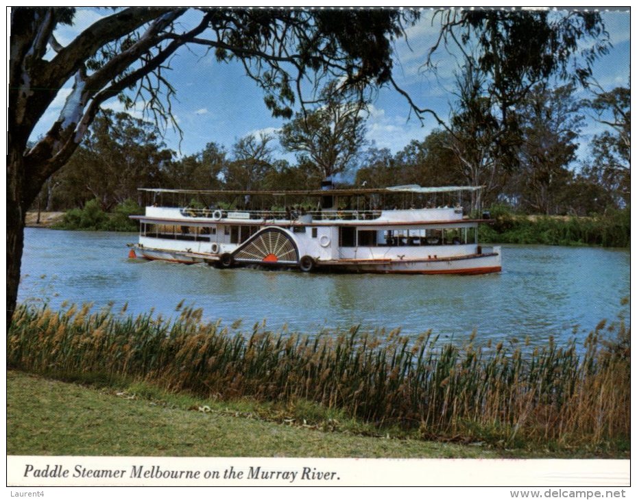 (113) Australia - VIC - Paddle Steamer PSS Melbourne On Murray River - Mildura