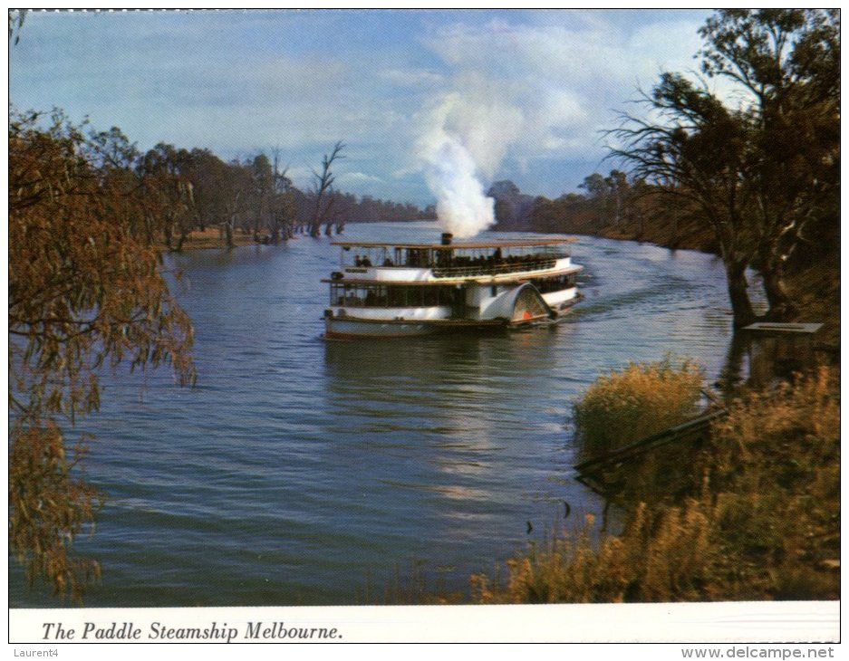 (113) Australia - VIC - PSS Melbourne Paddle Steamer - Mildura