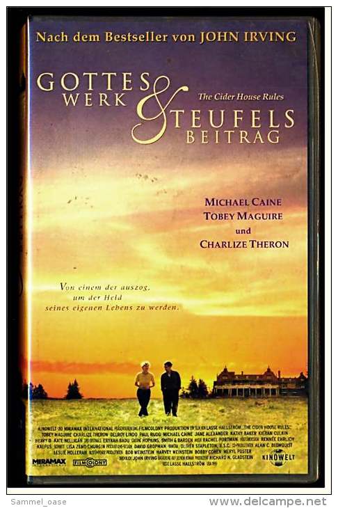 VHS Video  ,  Gottes Werk & Teufels Beitrag   -  Mit : Victoria Stankiewicz, Heavy D., Lonnie Farmer  -  Von 2000 - Drama