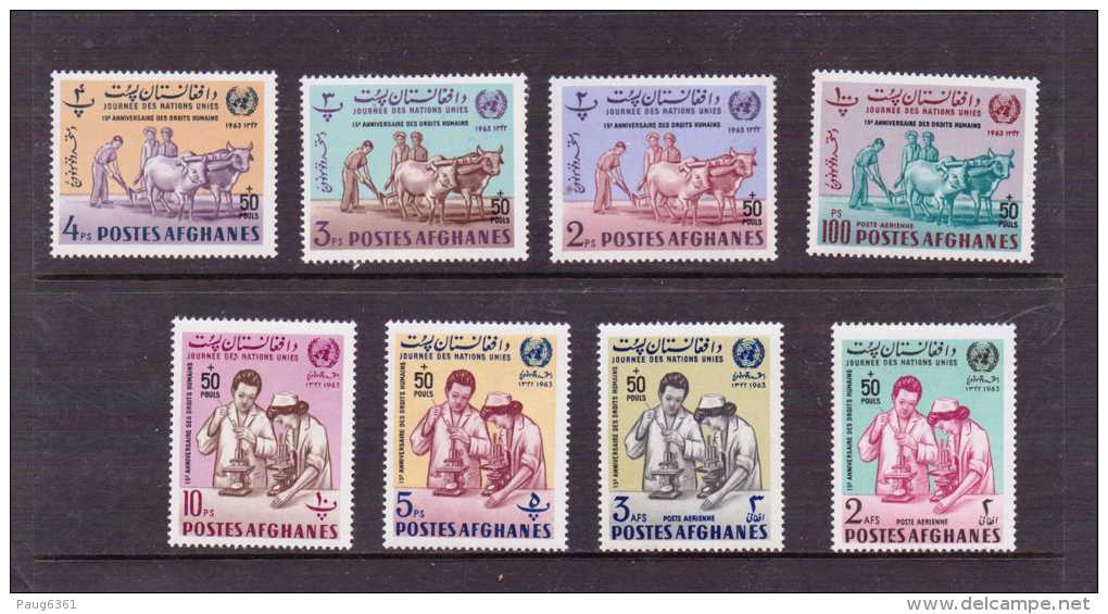 AFGHANISTAN 1964 DROITS DE L'HOMME  YVERT N°746EE/II-A52N/Q NEUF MNH** - Afghanistan