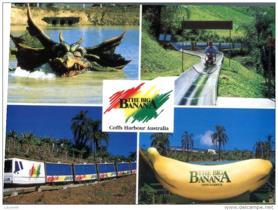 (981) Australia - NSW - Big Banana Ride And Shuttle Monorail (or Rail Mini Train ?) - Coffs Harbour