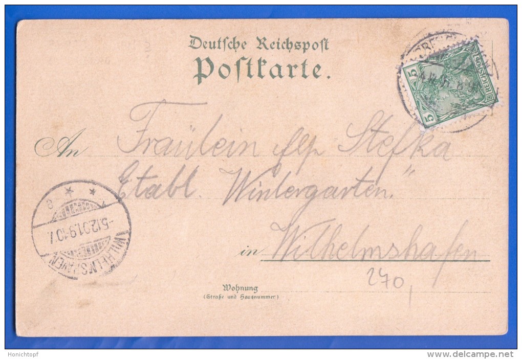 Deutschland; Bad Zwischenahn; Litho Gruss Aus Dreibergen; 1901 - Bad Zwischenahn