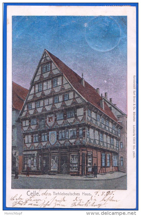 Deutschland; Celle; Thielebeulsches Haus; Litho 1905 - Celle