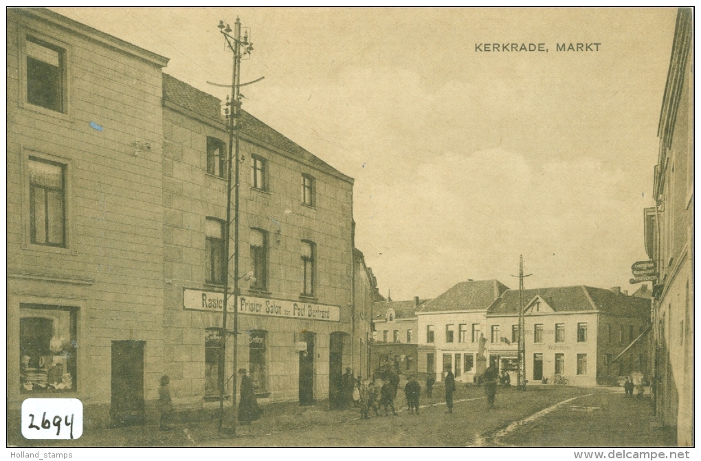 KERKRADE * MARKT  * LIMBURG * ANSICHTKAART * CPA *  (2694) - Kerkrade