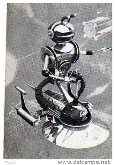 Cosmos Le Robot Prime Hors  Concours Salon Internationl De L'Invention Monaco 1960 - Altri & Non Classificati