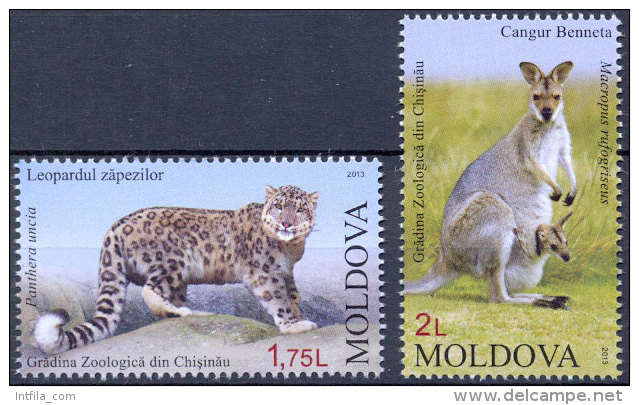 MOLDOVA 2013 : Chisinau Zoo. 2v Mnh ** - Altri & Non Classificati