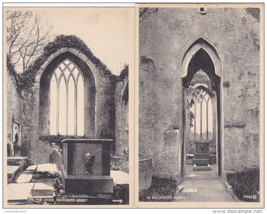 MUCKROSS ABBEY - 2 CARDS - Kerry