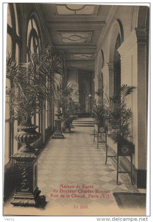 Carte Postale Ancienne De : PARIS -Maison De Santé - Santé, Hôpitaux
