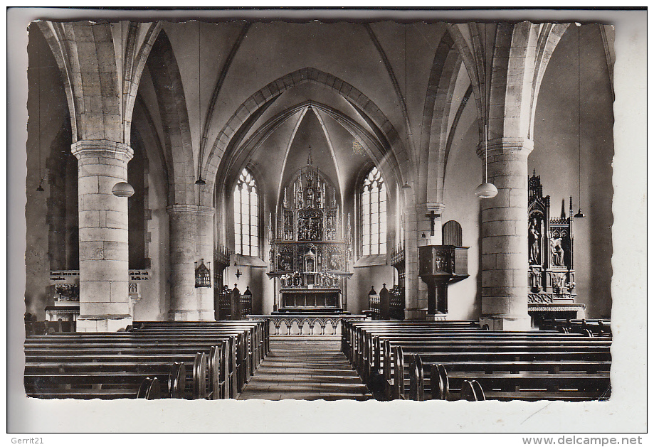 4470 MEPPEN, Inneres Der Probsteikirche, 1964 - Meppen