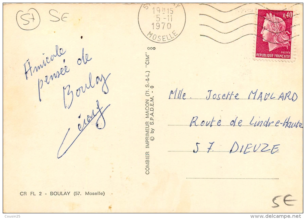 57 BOULAY - Multi Vues - Boulay Moselle