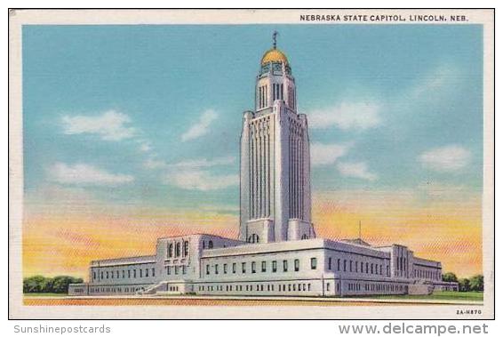 Nebraska Lincoln Nebraska State Capitol - Lincoln
