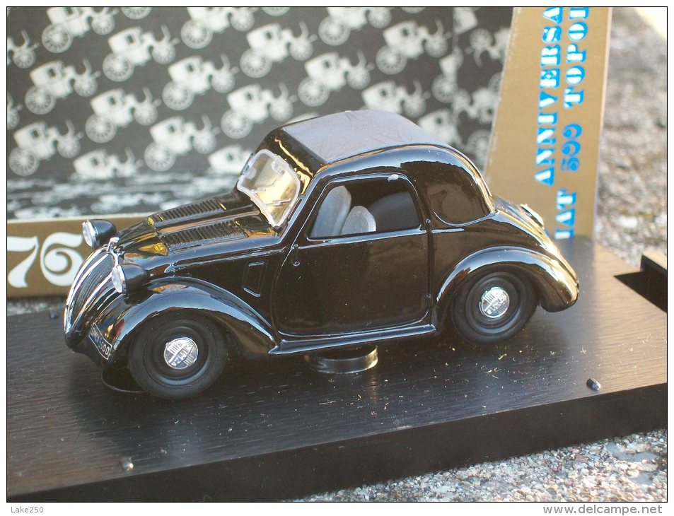 BRUMM -  R 176  SIMCA / FIAT 500    AVEC SA BOITE Scala 1/43 - Brumm