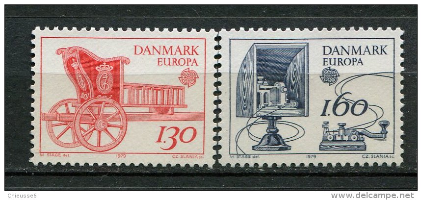 Danemark** N° 687/688 - Europa - Année 1979 - Unused Stamps